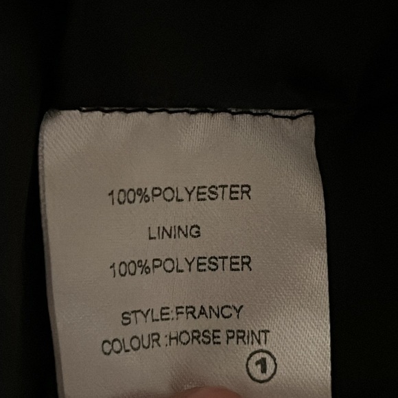 Lindy Bop Francy Geshia Fan Print Dress Retro Pinup Rockabilly, size 4 - Picture 9 of 9